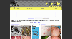 Desktop Screenshot of mitebitespictures.com